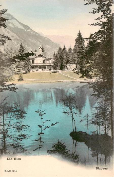 Mitholz Lac Bleu Blausee