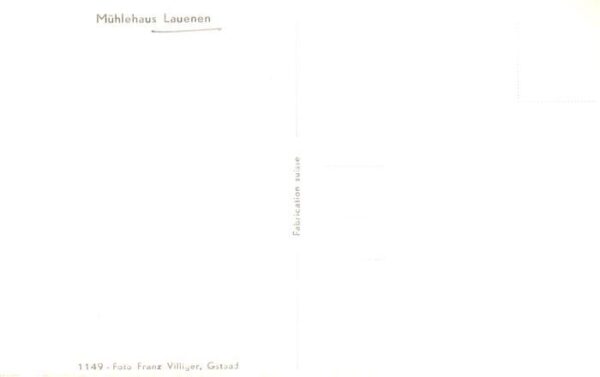 Lauenen BE Mühlehaus – Bild 2