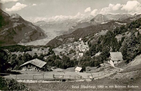 Reuti-Hasleberg Reuti-Hasliberg BE Panorama Blick gegen Brienzer Rothorn B