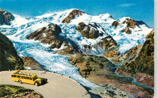 Sustenstrasse Steingletscher Gwächtenhorn und Tierber