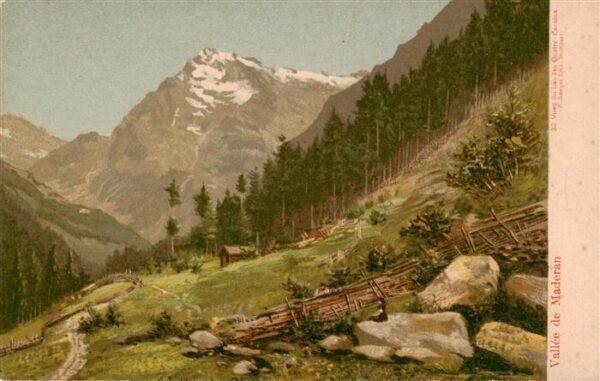 Maderan Maderanertal Maderanerthal Silen Panorama Vallée de Maderan Alpes