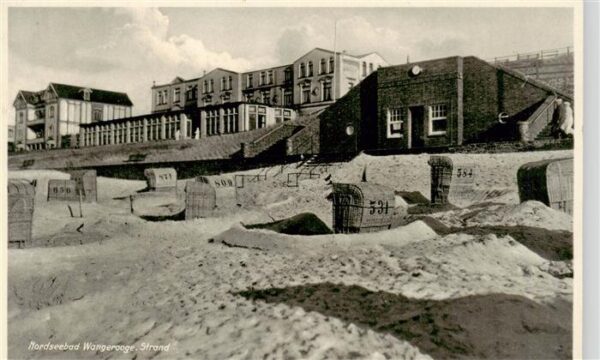 Wangerooge Wangeroog Nordseebad Strand Hotel