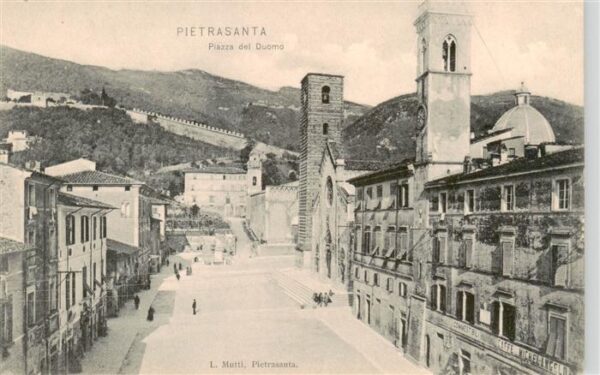 Pietrasanta Lucca Toscana IT Piazza del Duomo