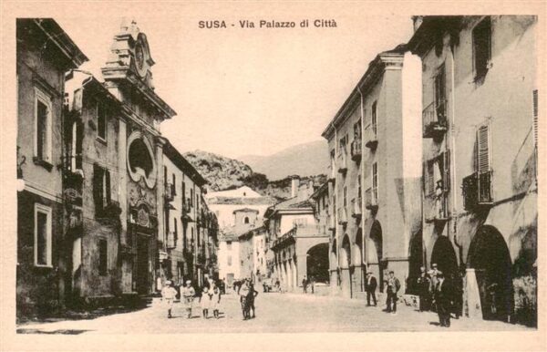 Susa Piemonte IT Via Palazzo di Citta
