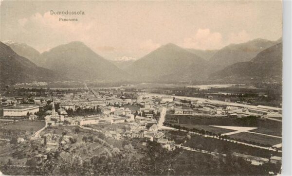 Domodossola Piemonte IT Panorama