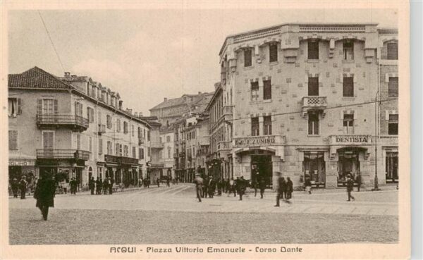 Acqui Terme Piemonte IT Piazza Vittorio Emanuele Corso Dante