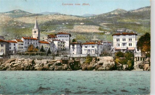 Lovrana Lovran Laurana Croatia Panorama