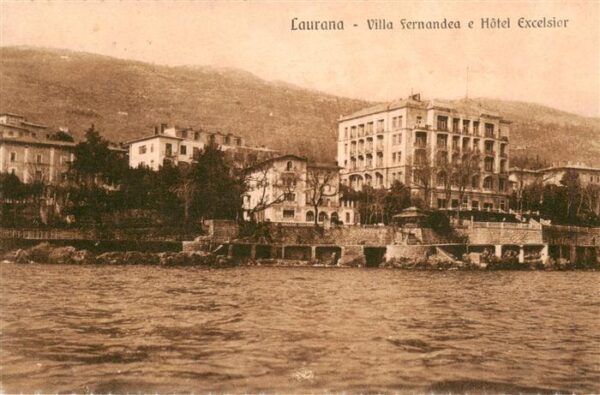 Laurana Lovran Lovrana Croatia Villa Fernandea e Hotel Excelsior
