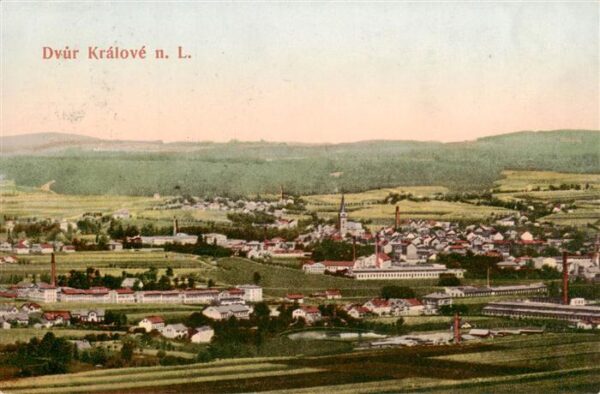 Dvur Kralove nad Labem Koeniginhof Elbe CZ Panorama
