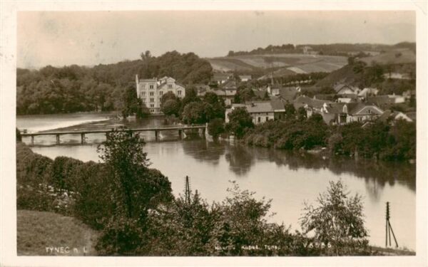 Tynec nad Labem Elbeteinitz CZ Panorama