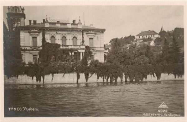 Tynec nad Labem Elbeteinitz CZ Teilansicht