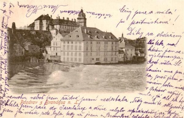 Brandys nad Labem-Stara Boleslav Brandeis Elbe CZ Pozdrav z Brandysa