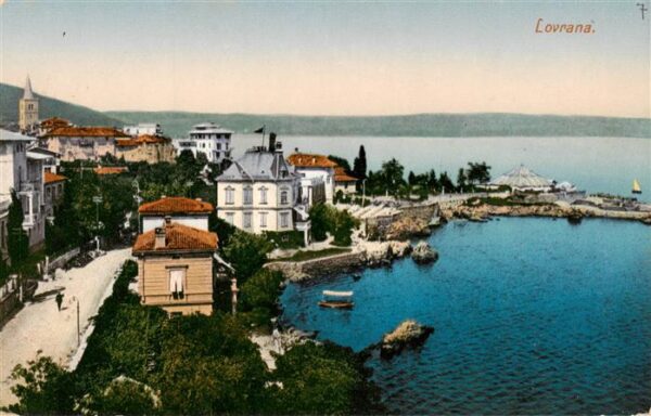 Lovrana Lovran Laurana Croatia Panorama
