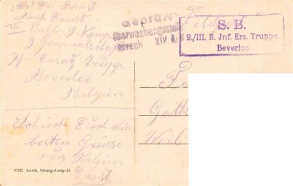 Camp-de-Beverloo Belgie Rue Royale – Bild 2
