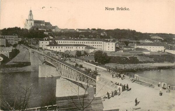 Grodno Hrodna Belarus Neue Bruecke