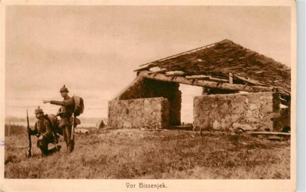 Bissenjek Kurland Latvia Soldaten Bunker