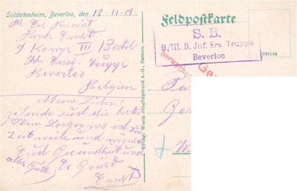 Beverloo Beverlo Beringen Beeringen Belgie Truppenuebungsplatz Infanterie-Lager – Bild 2