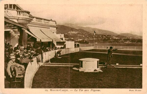 Monte-Carlo Monaco Le Tir aux Pigeons