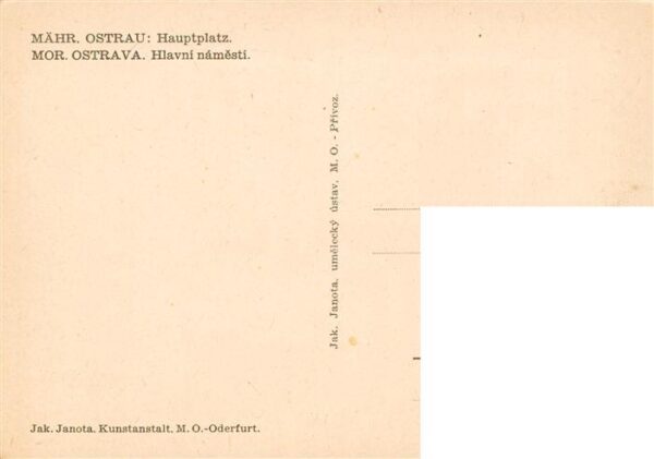 Maehrisch-Ostrau Ostrava CZ Hauptplatz – Bild 2