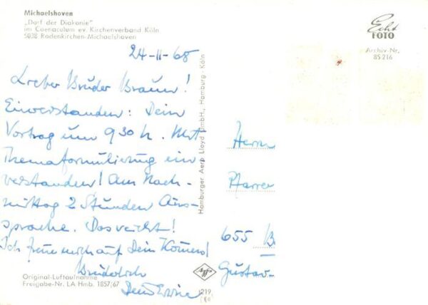 Rodenkirchen Koeln Michaelshoven Fliegeraufnahme – Bild 2