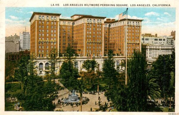 Los Angeles California USA Biltmore Pershing Square