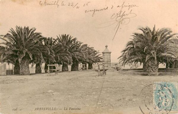 Arbreville Oran Algerie La Fontaine