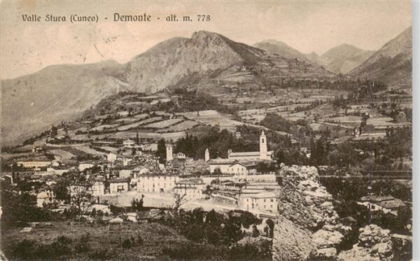Demonte Cuneo Piemonte IT Panorama Valle Stura