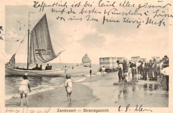 Zandvoort-aan-Zee Noord Holland NL Strandgezicht