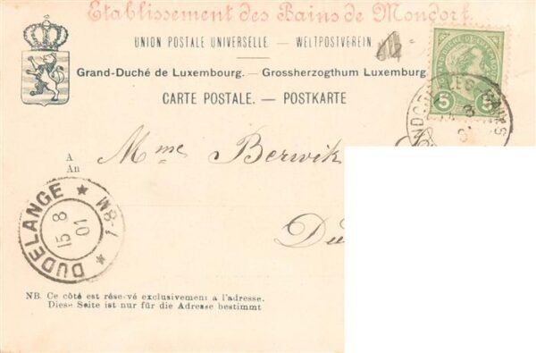 Mondorf-les-Bains Luxembourg Hydrothérapie – Bild 2