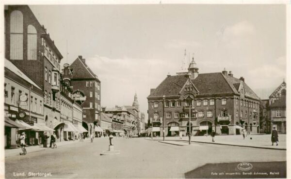 Lund  Skane Lan Sweden Stortorget