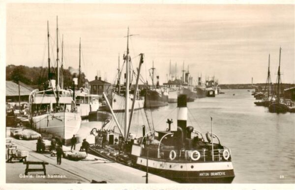 Gaevle Sweden Inre hamnen