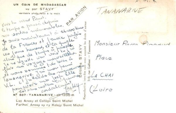 Tananarive Antananarivo Madagaskar Vue par Stavy – Bild 2