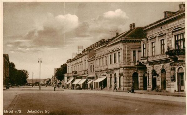 Brod-na-Savi Slavonski-Brod Croatia Jelacicev trg
