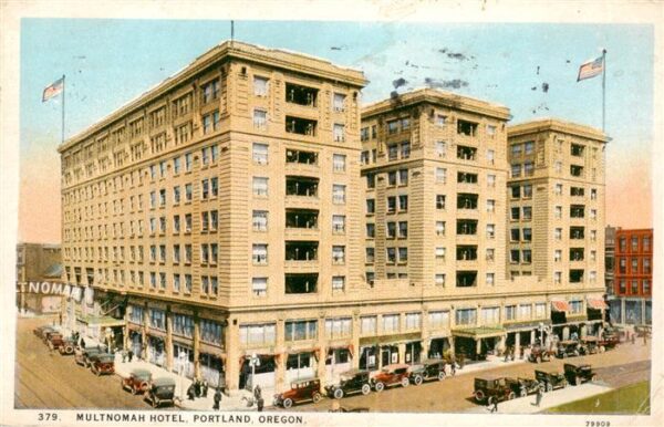 Portland Oregon USA Multnomah Hotel