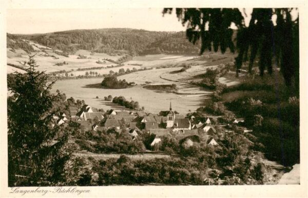 Baechlingen Langenburg Panorama