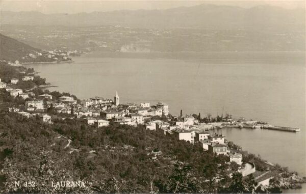 Laurana Lovran Lovrana Croatia Panorama