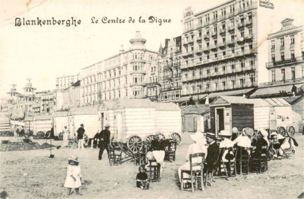 Blankenberghe Blankenberge Belgie Le Centre de la Digue