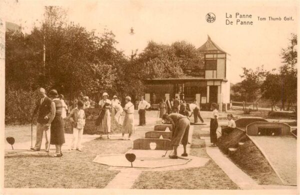La Panne  De Panne Belgie Tom Thumb Golf Minigolf