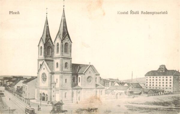 Plzen Pilsen CZ Kostel Radu Redemptoaristu