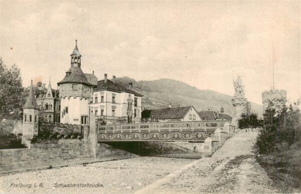 Freiburg Breisgau Schwabentorbruecke