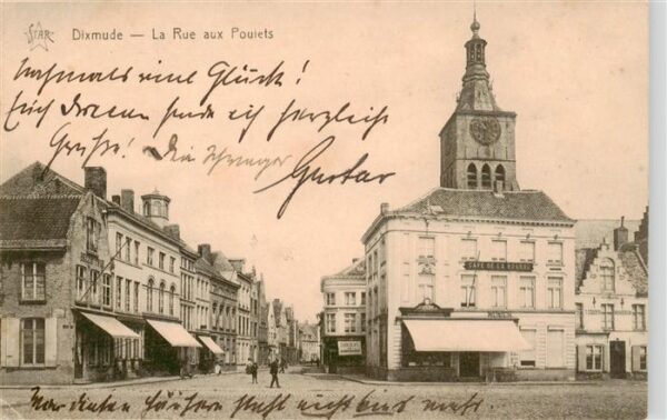 Dixmude Diksmuide Dilsmuide Belgie La Rue aux Poulets