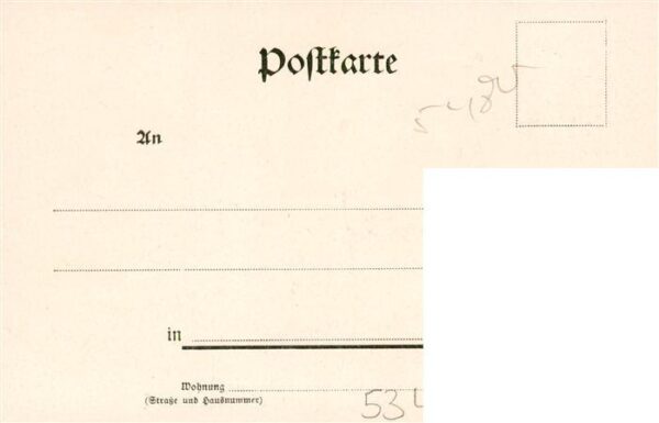 Rolandseck Remagen Rheinserie Kuenstlerkarte – Bild 2