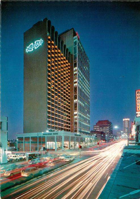 Sydney  NSW Australia The Boulevard Hotel at night