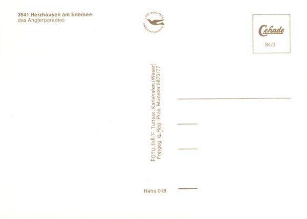 Herzhausen Edersee Fliegeraufnahme – Bild 2