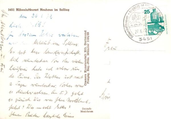 Neuhaus Solling Panorama Hoehenluftkurort – Bild 2