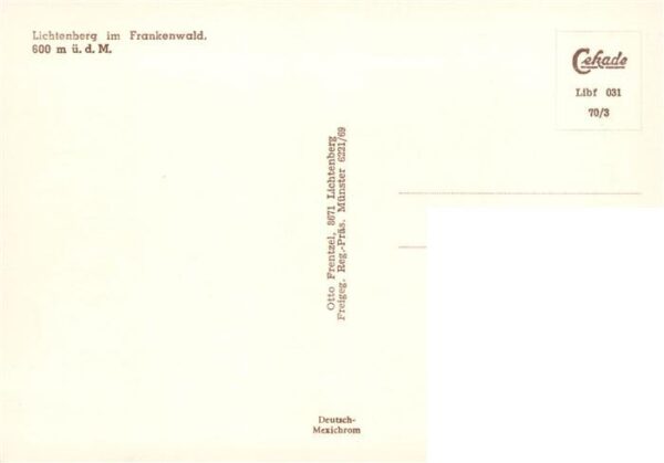 Lichtenberg Oberfranken Fliegeraufnahme – Bild 2