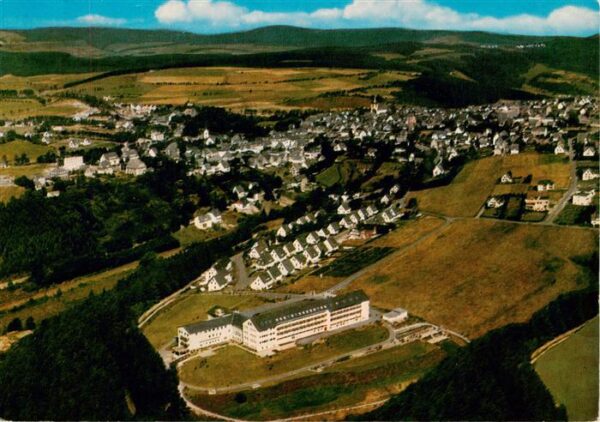 Winterberg  Hochsauerland NRW Fliegeraufnahme