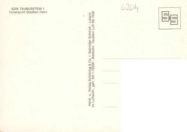 Hahn Taunusstein Fliegeraufnahme – Bild 2