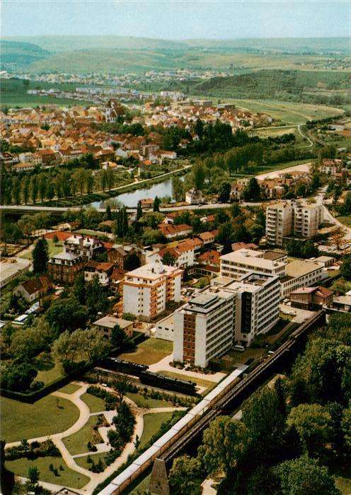 Muenster am Stein Bad Muenster Stein Ebernburg Panorama Blick vom Rheingrafenste