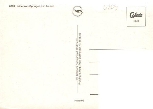 Springen Heidenrod Taunus Fliegeraufnahme – Bild 2
